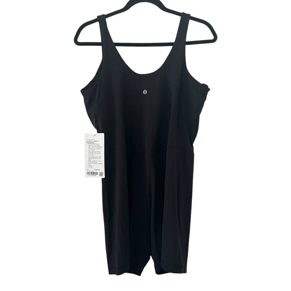 Lululemon Align 6” Black Bodysuit Size 16 - Picture 3 of 8